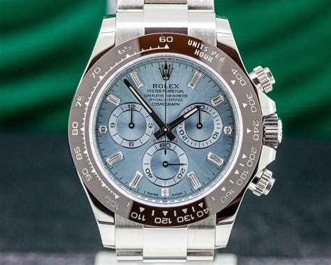 glacier blue rolex|Rolex chronograph.